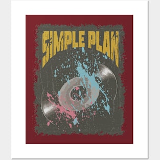 Simple Plan Vintage Vynil Posters and Art